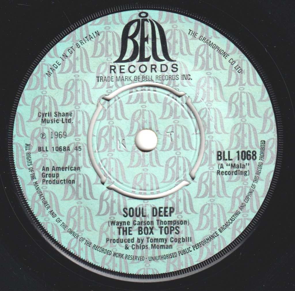 Box Tops - Soul Deep - 7 Inch