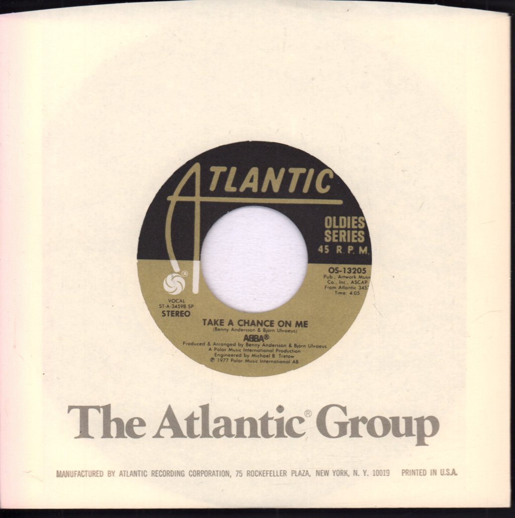 ABBA - Take A Chance On Me - 7 Inch