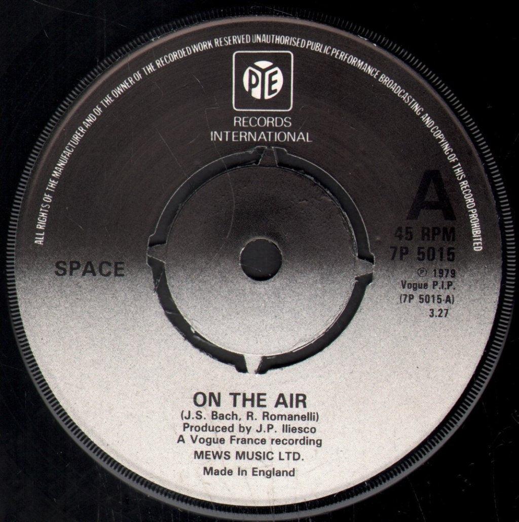 Space (Disco Group) - On The Air - 7 Inch