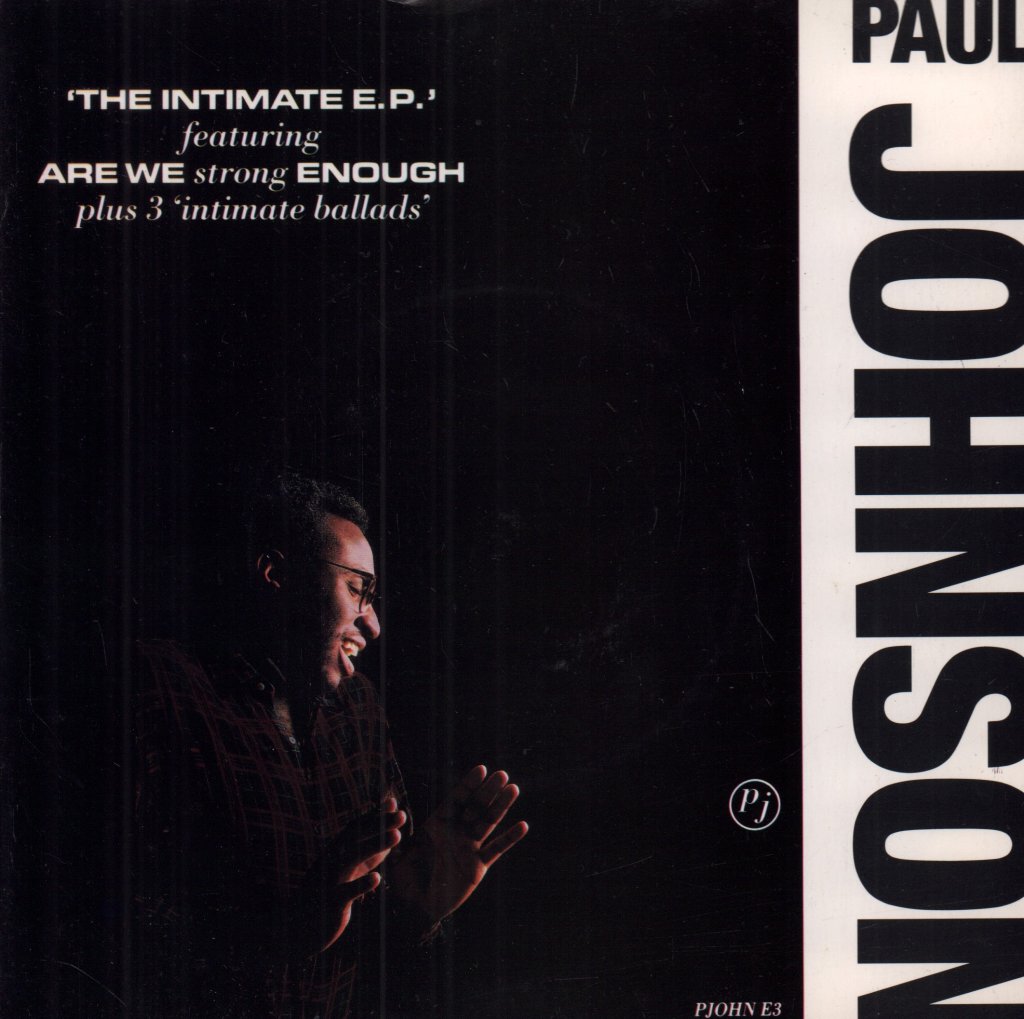 Paul Johnson - Intimate E.P. - 7 Inch