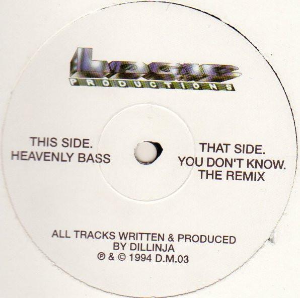 Dillinja - You Don't Know - 12 Inch