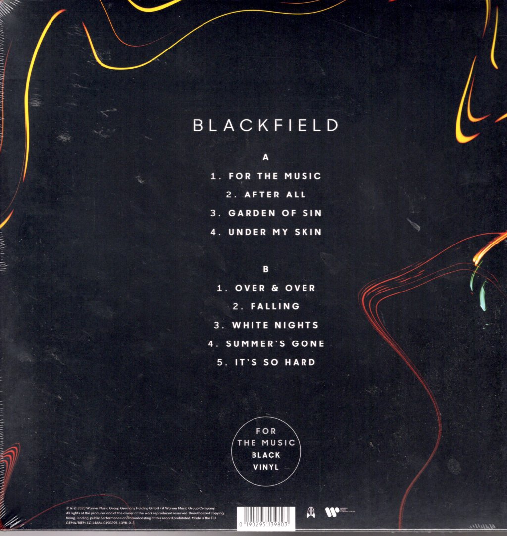 Blackfield - For The Music - Lp