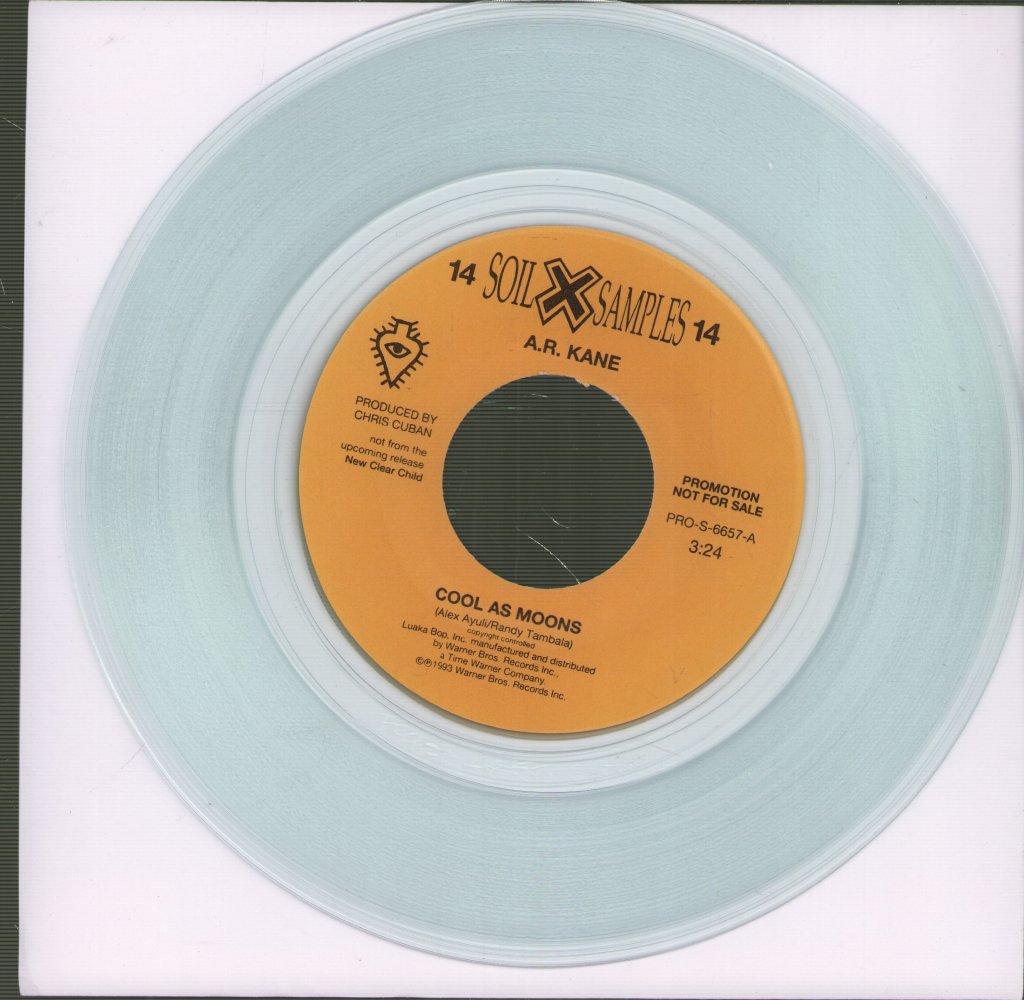 Ar Kane/Geggy Tah - Cool As Moons/No Problem - 7 Inch
