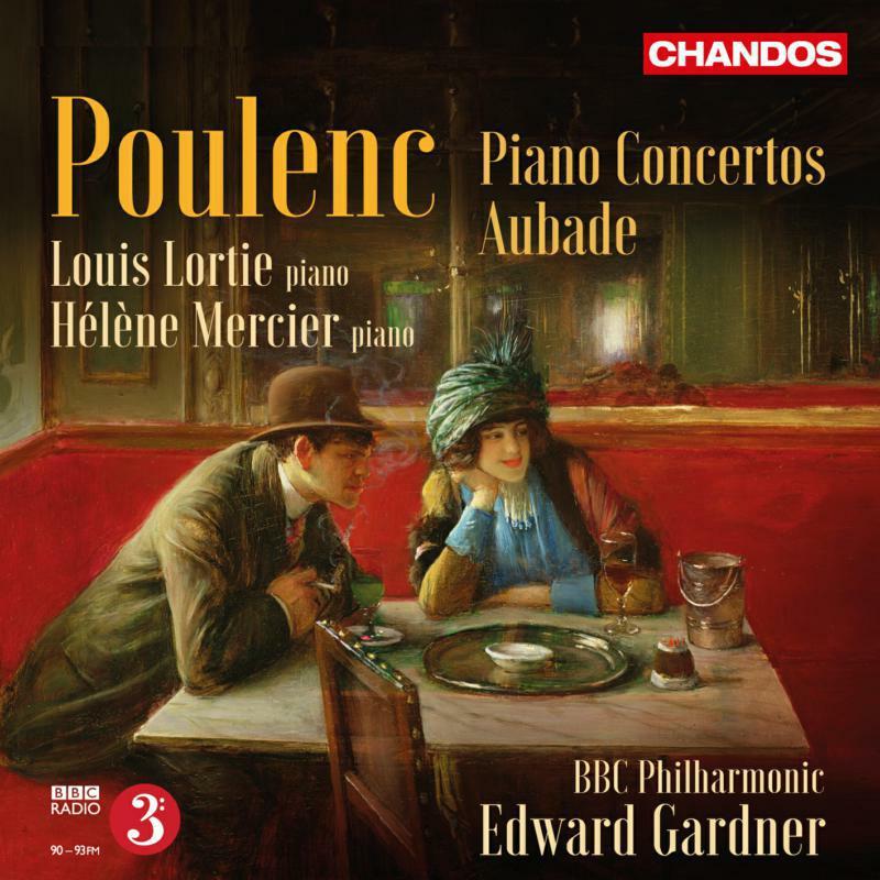 Louis Lortie - Poulenc: Piano Concertos / Aubade - Cd