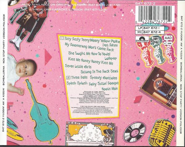Bombalurina Featuring Timmy Mallett - Huggin' An'a Kissin' Non Stop Party Version - Cd