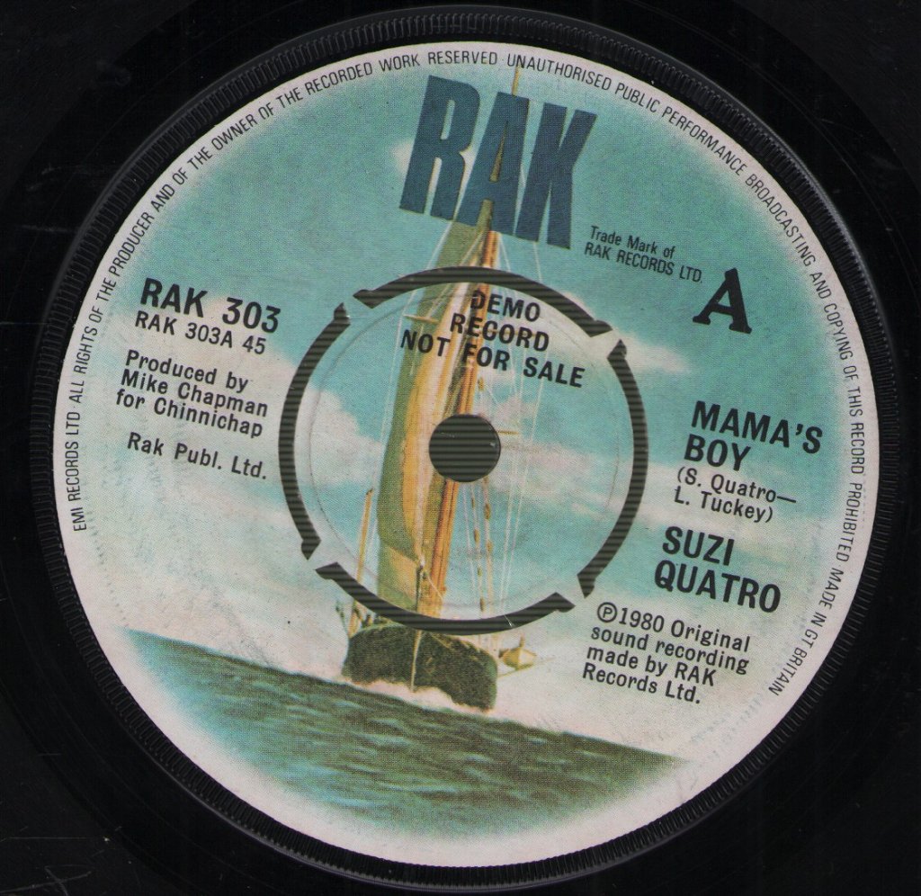 Suzi Quatro - Mama's Boy - 7 Inch