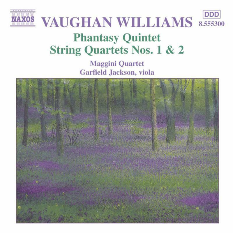 Maggini Quartet • Garfield Jackson - Vaughan Williams: Phantasy Quintet / String Quartets Nos. 1 & 2 - Cd
