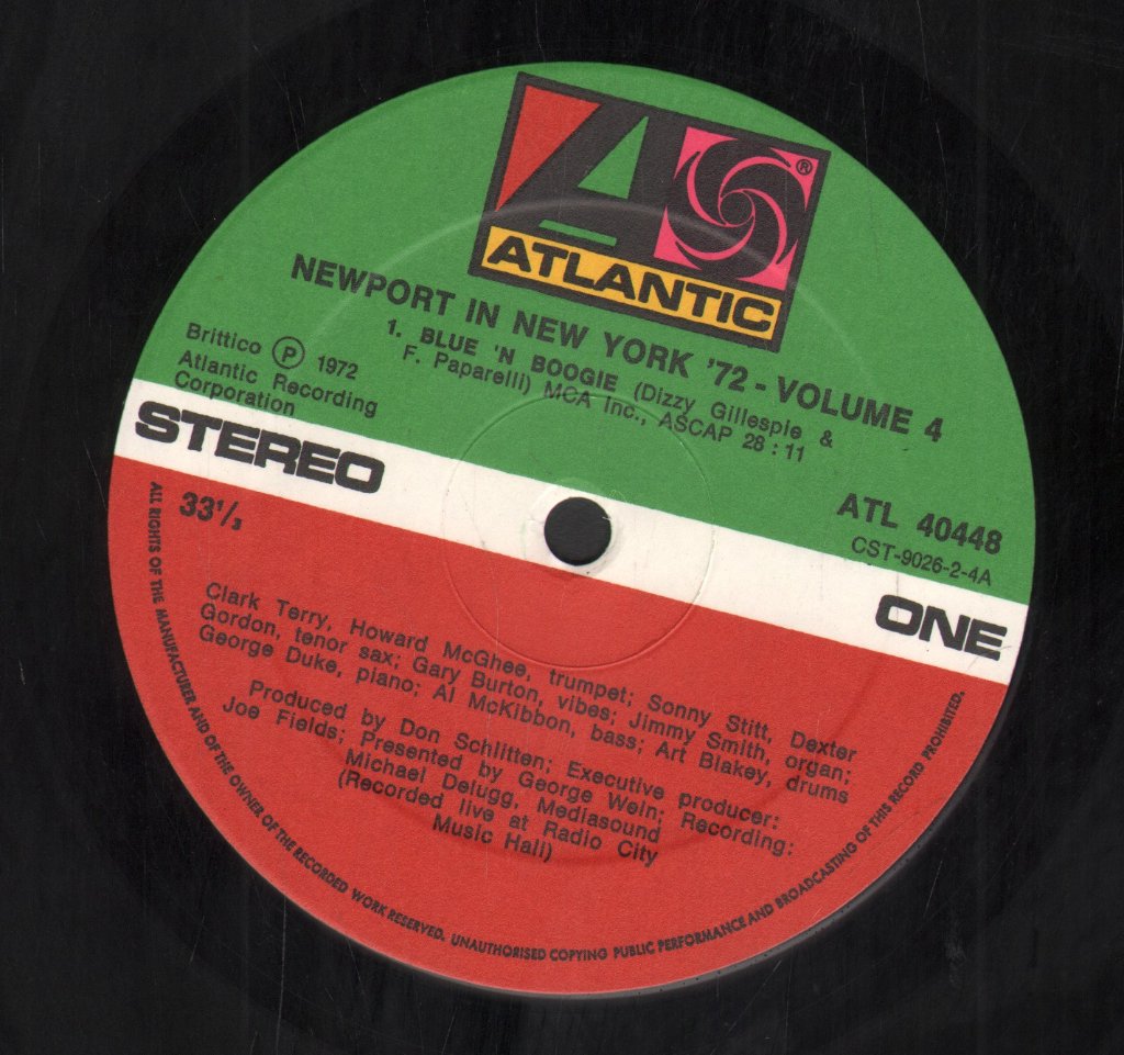 Newport In New York 72 Jam Sessions Volume 4 - Newport In New York 72 Jam Sessions Volume 4 - Lp
