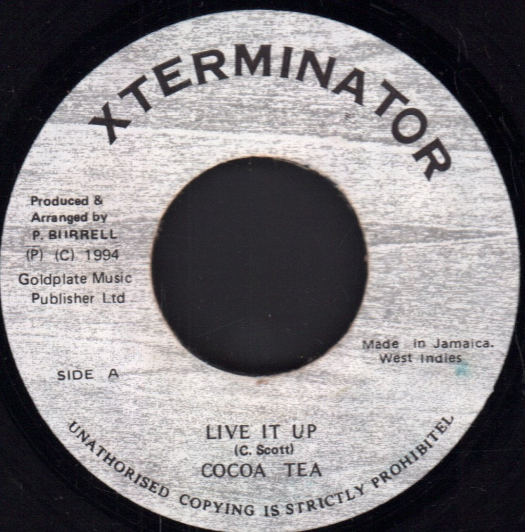 Cocoa Tea - Live It Up - 7 Inch