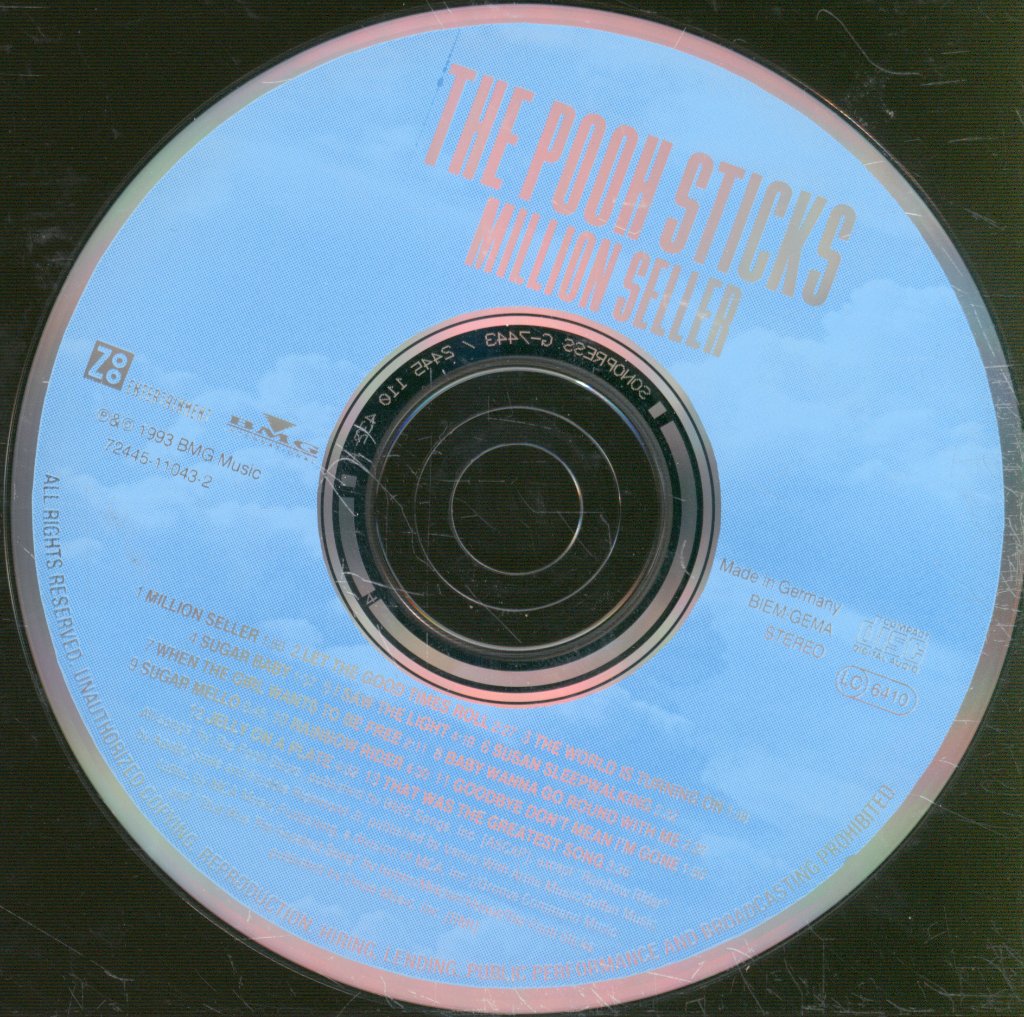 Pooh Sticks - Million Seller - Cd