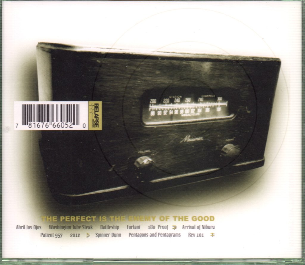 Burnt By The Sun - Perfect Is The Enemy Of The Good - Cd