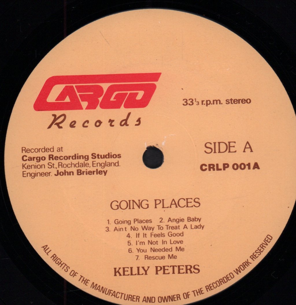 kelly peters - going places - Lp