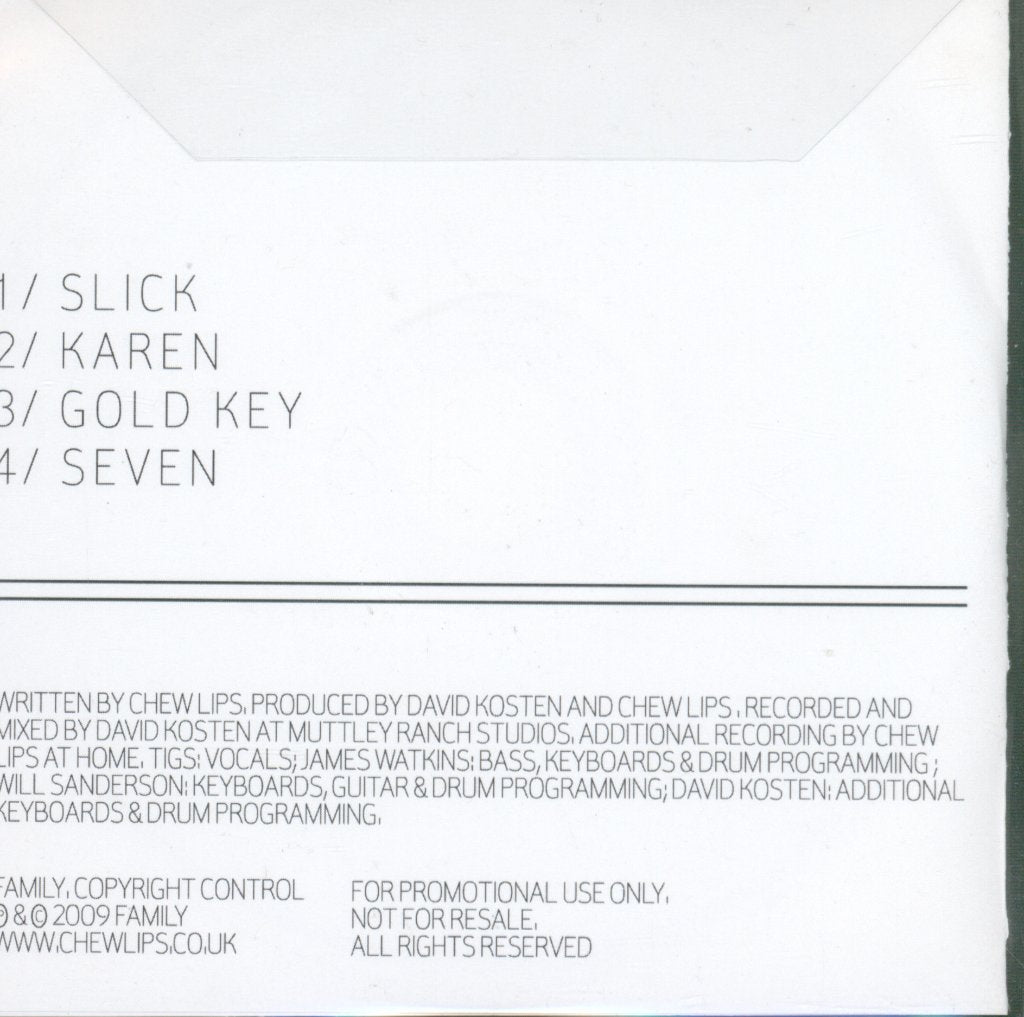 Chew Lips - Album Sampler - Cdr