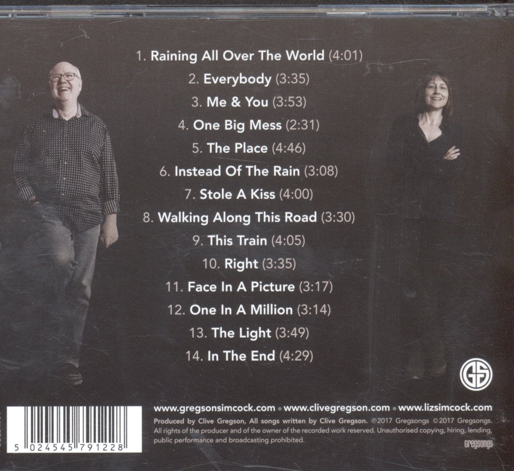 Clive Gregson And Liz Simcock - Underwater Dancing - Cd