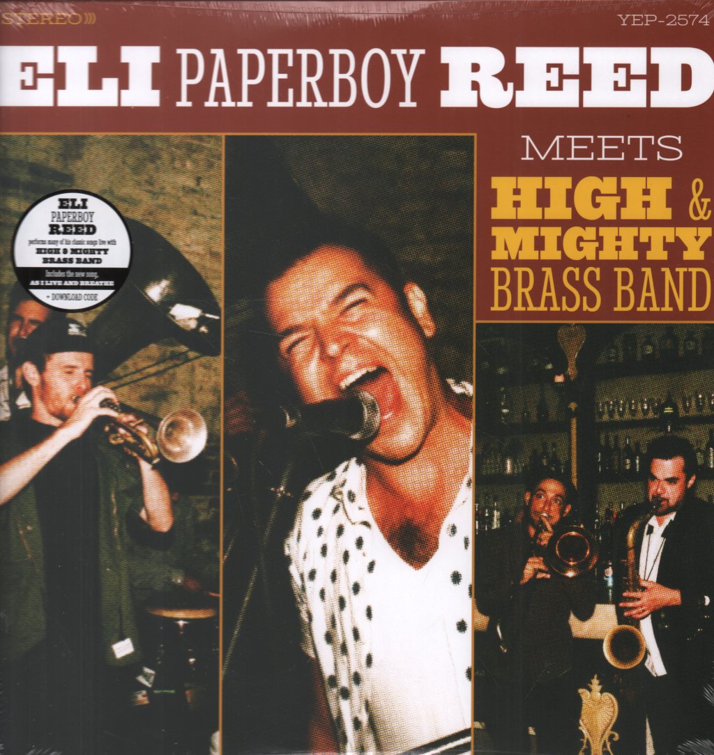 Eli Paperboy Reed - Meets High & Mighty Brass Band - Lp
