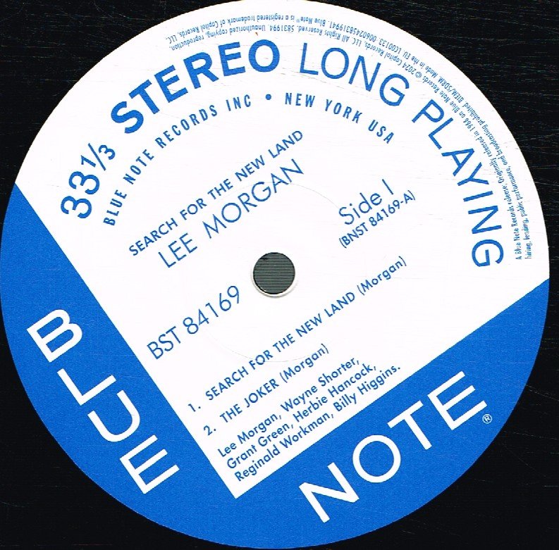 Lee Morgan - Search For The New Land - Lp