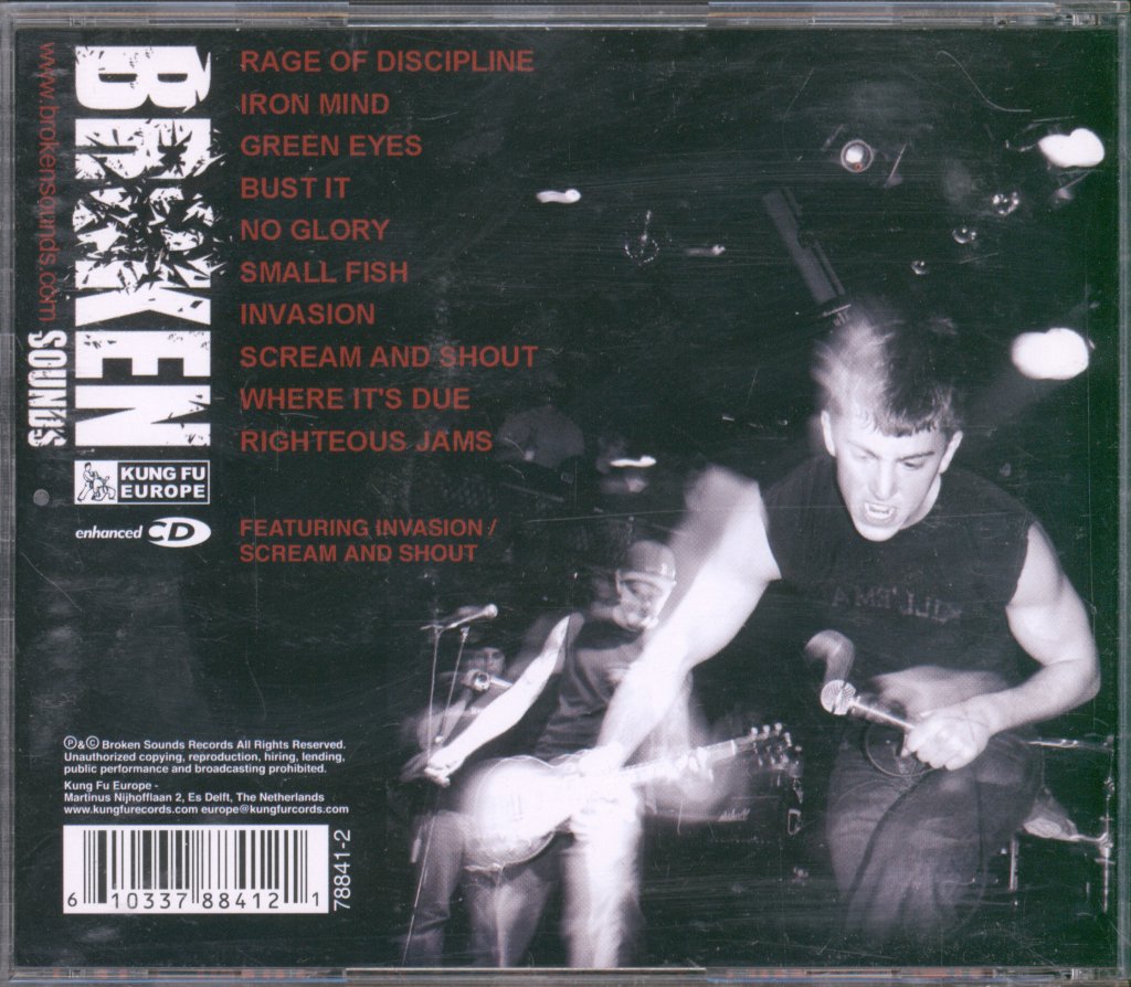 Righteous Jams - Rage Of Discipline - Cd