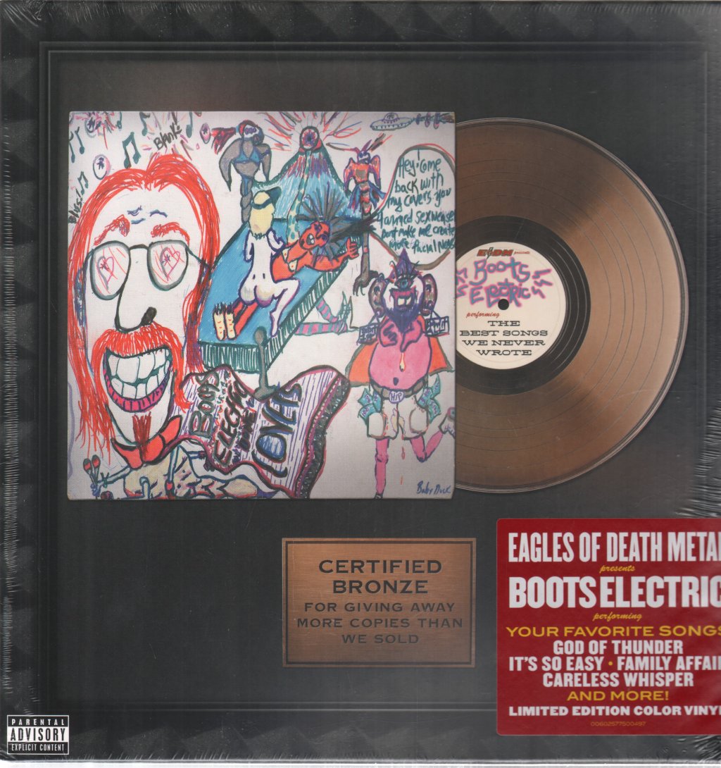 Eagles Of Death Metal - Eagles Of Death Metal Presents Boots Electric ‎Performing The Best Songs We Never Wrote - Lp