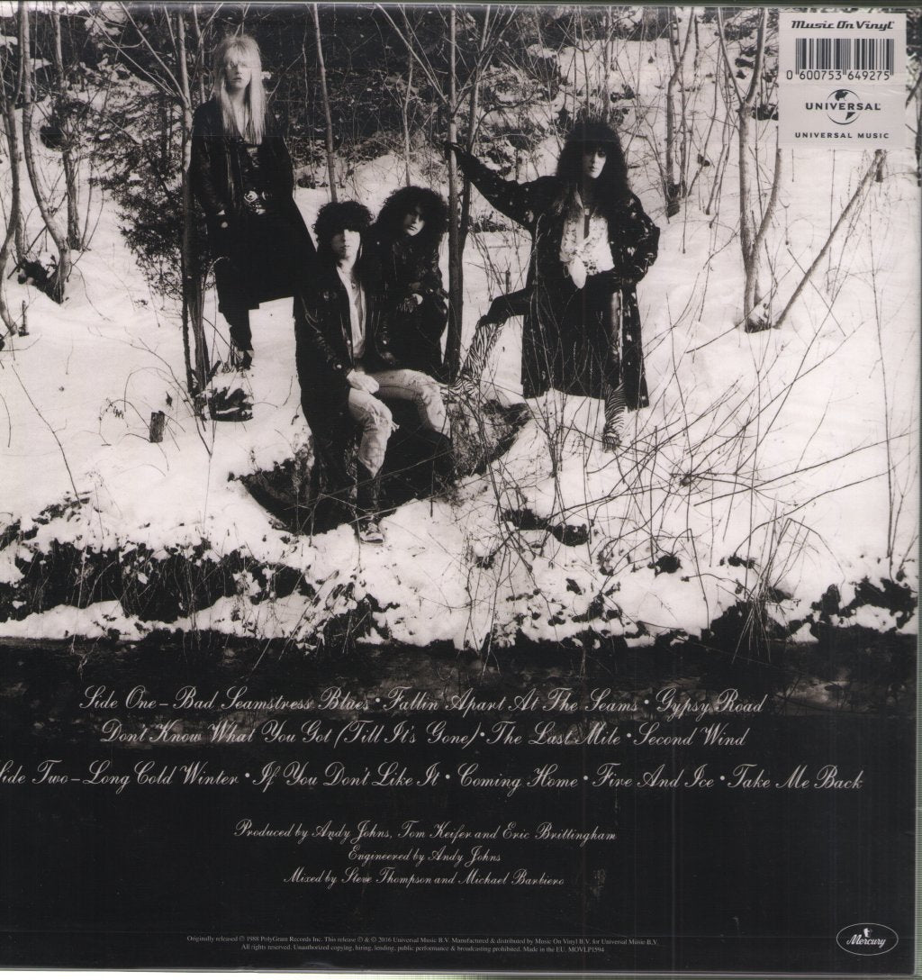 Cinderella - Long Cold Winter - Lp