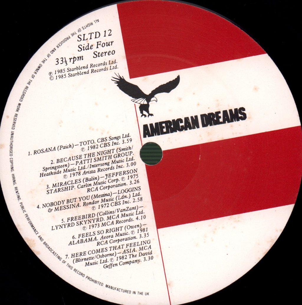 Various Artists - American Dreams - Lp