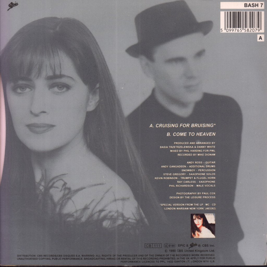 Basia - Cruising For Bruising - 7 Inch