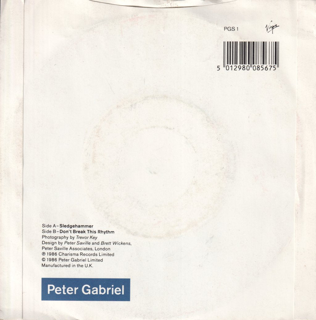 Peter Gabriel - Sledgehammer - 7 Inch