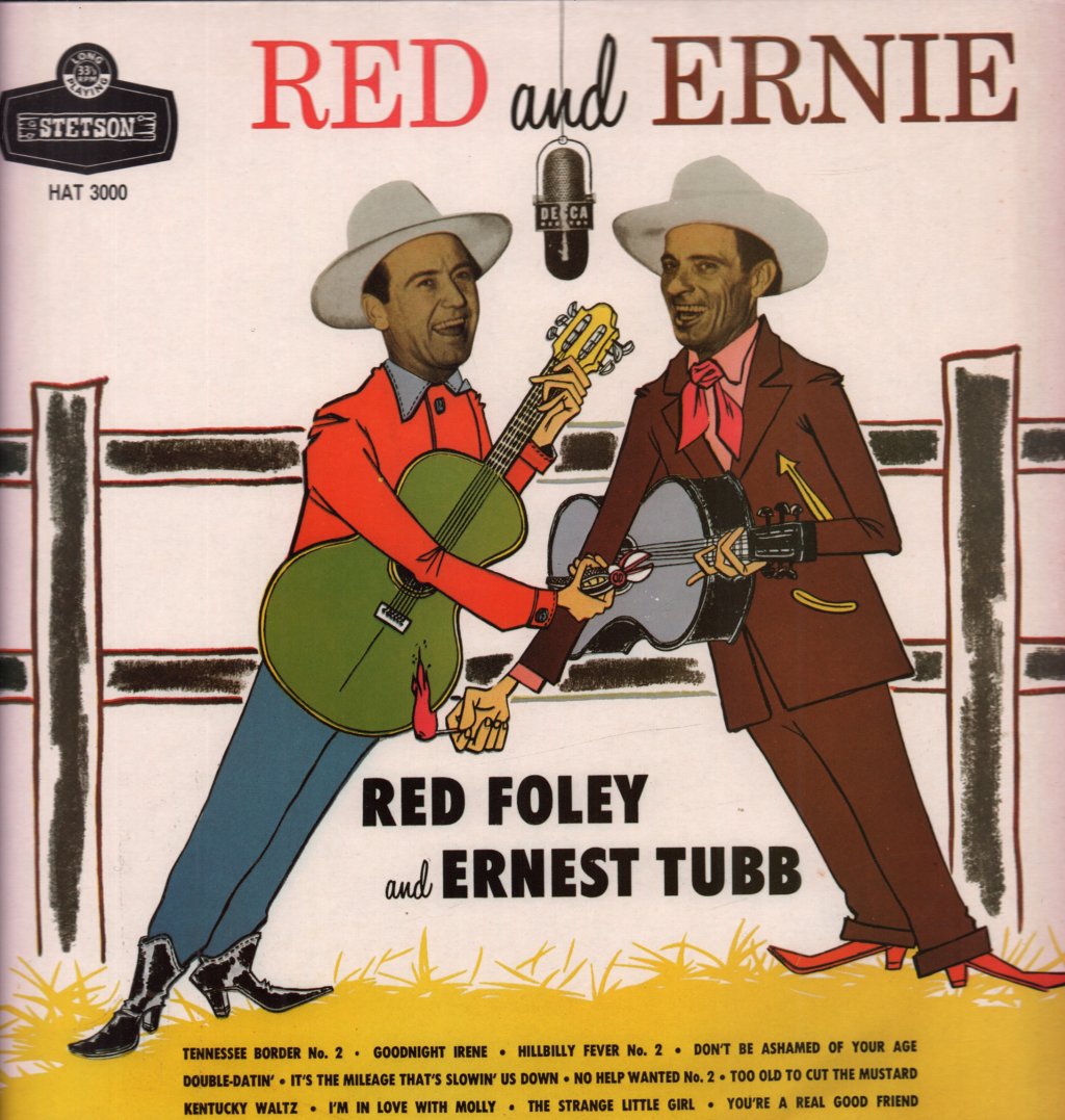 Red Foley And Ernest Tubb - Red And Ernie - Lp