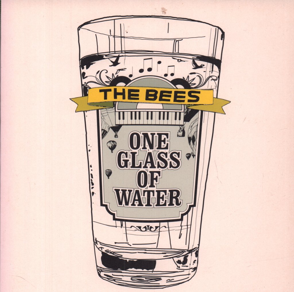 Bees (Indie Group) - One Glass Of Water - 7 Inch