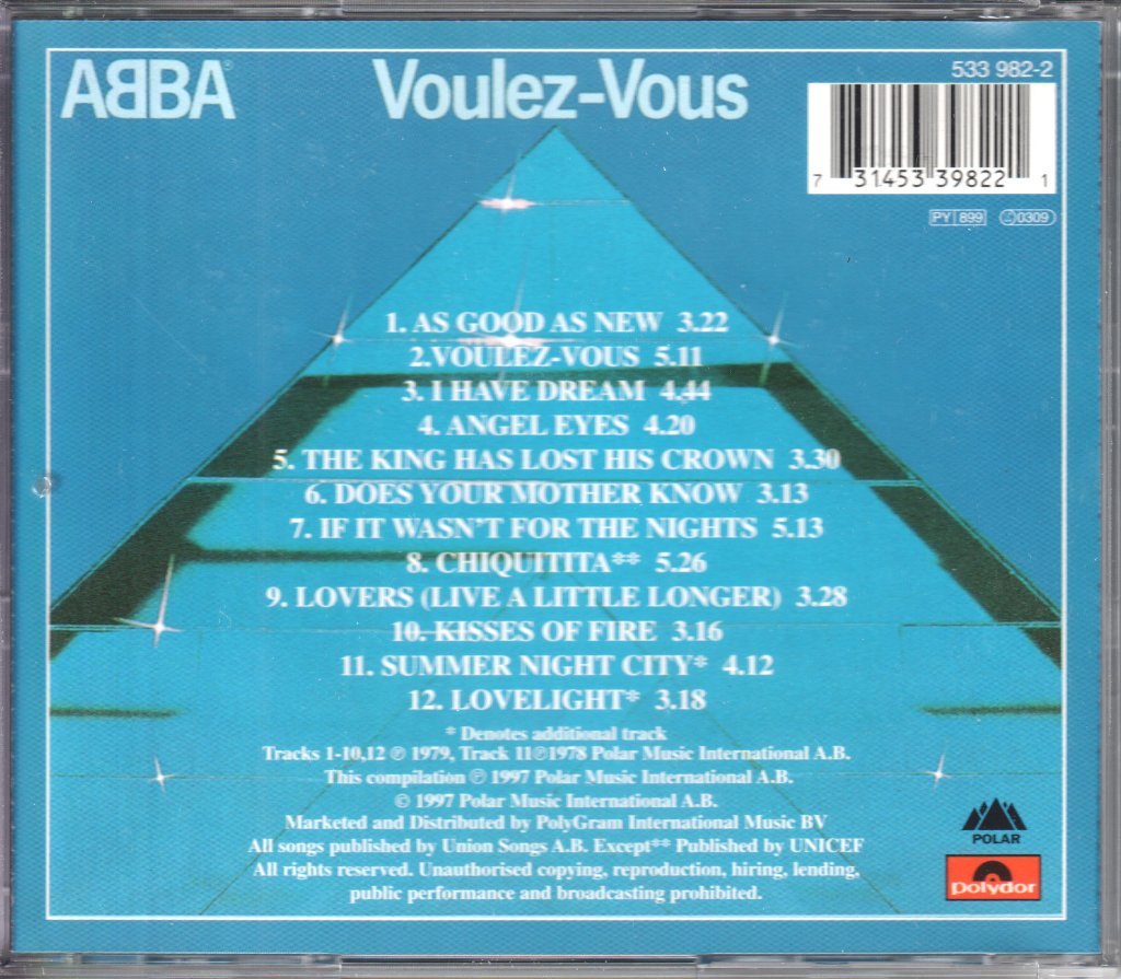 ABBA - Voulez-Vous - Cd