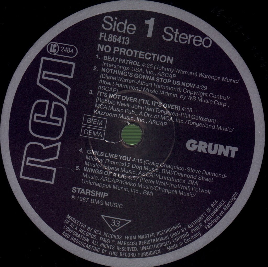 Starship - No Protection - Lp