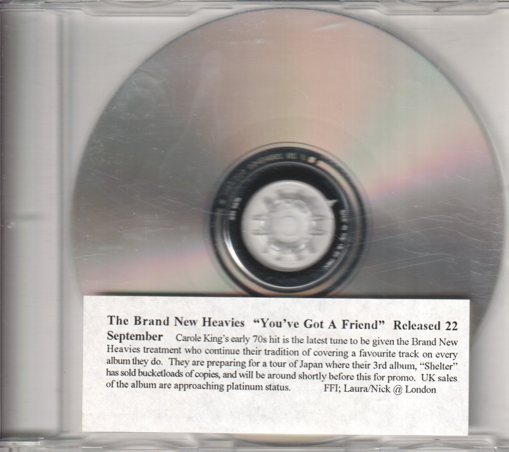 Brand New Heavies - You've Got A Friend - Cd