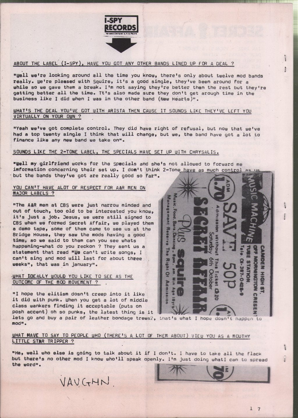 Get Up And Go - No.2 Oct 1979 - Fanzine