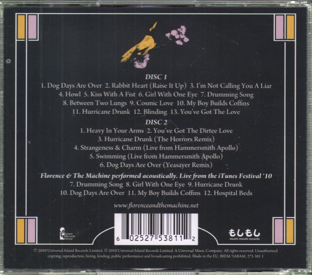 Florence And The Machine - Between Two Lungs - Cd