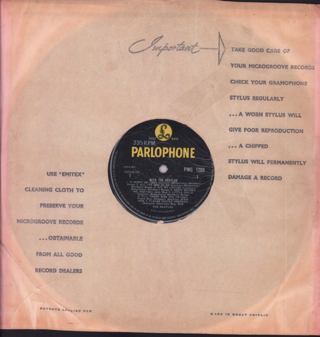 Beatles - With The - Lp