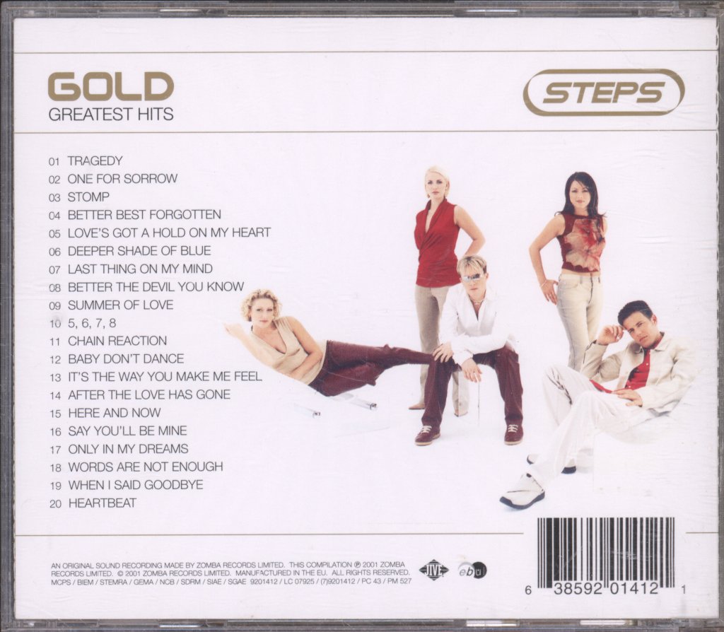 Steps - Gold - Greatest Hits - Cd