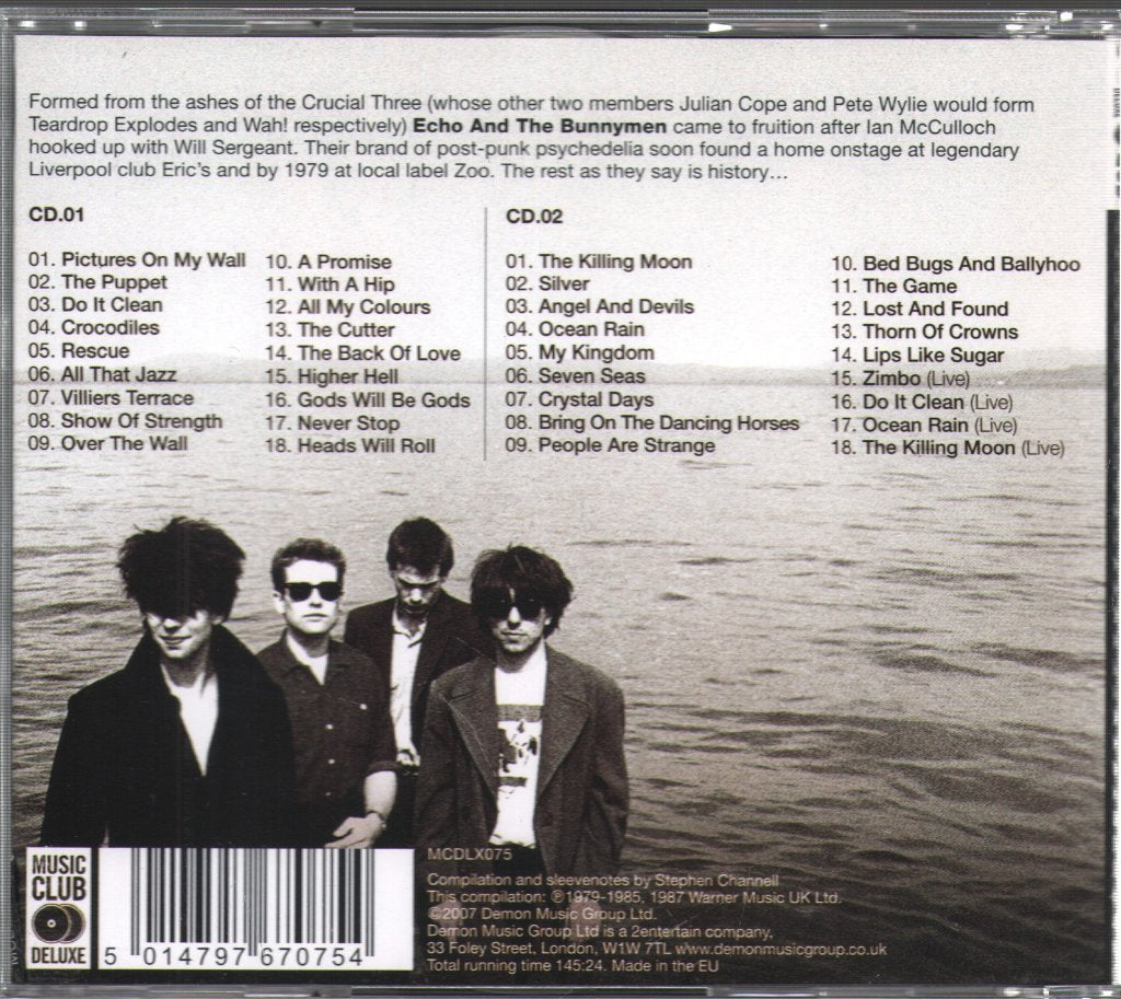 Echo And The Bunnymen - Killing Moon: The Best Of - Double Cd