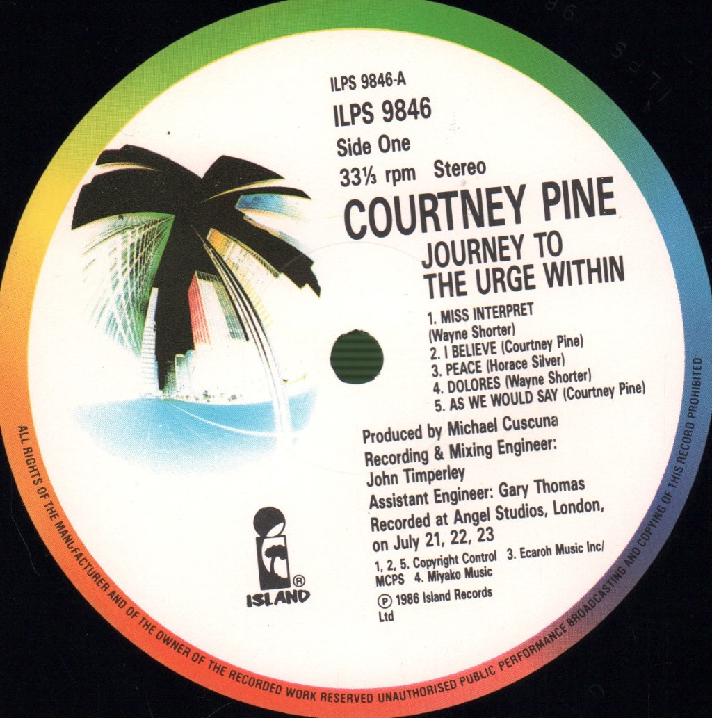 Courtney Pine - Journey To The Urge Within - Lp