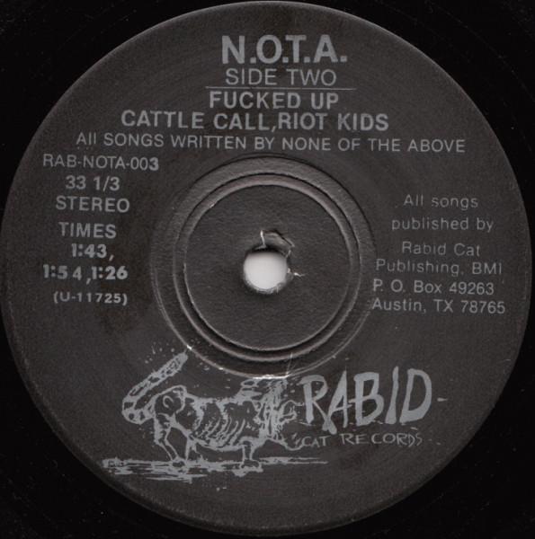 None Of The Above - Toy Soldiers E.P. - 7 Inch