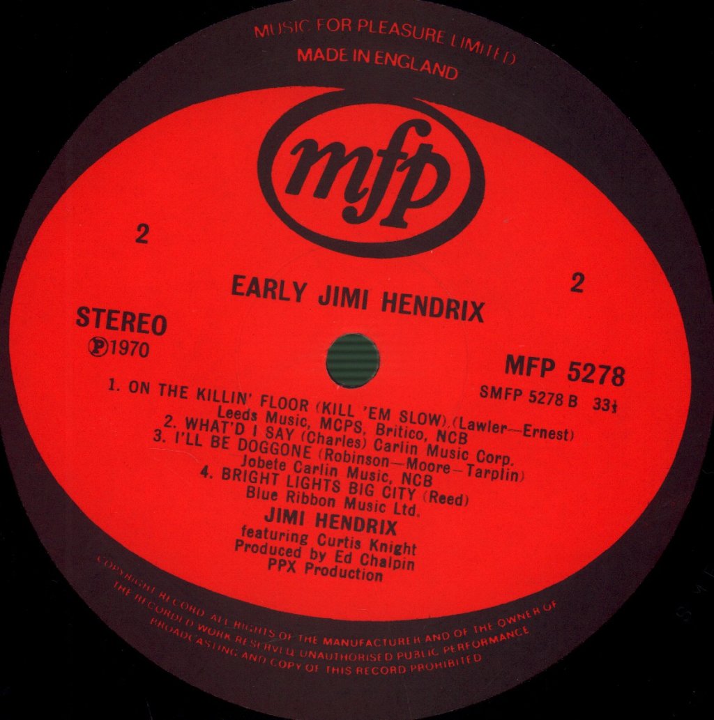 Jimi Hendrix - What'd I Say - Lp