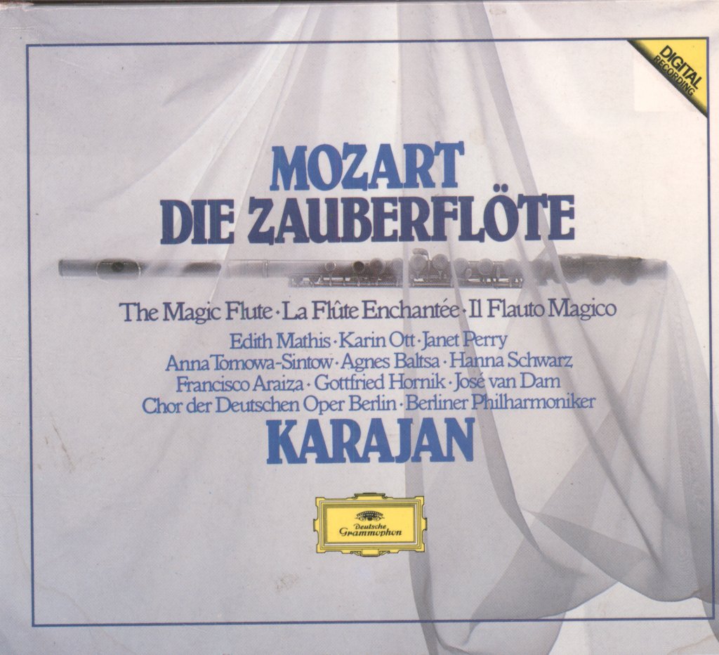 Berliner Philharmoniker, Herbert von Karajan - Mozart - Die Zauberflöte  = The Magic Flute = La Flûte Enchantée = Il Flauto Magico - Cd Set