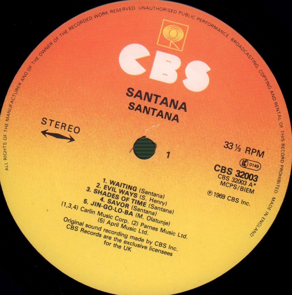 Santana - Santana - Lp