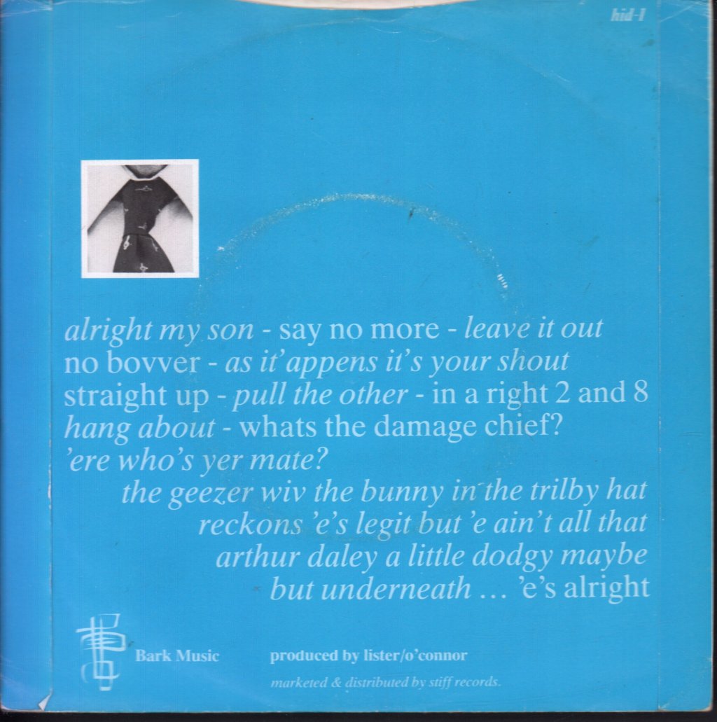 Firm (Pop Group) - Arthur Daley E's Alright - 7 Inch