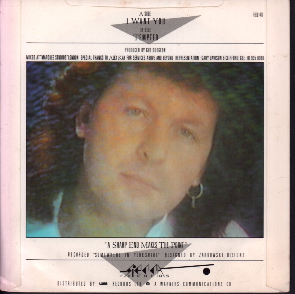 John Verity - I Want You - 7 Inch