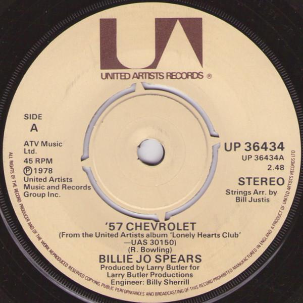 Billie Jo Spears - 57 Chevrolet - 7 Inch