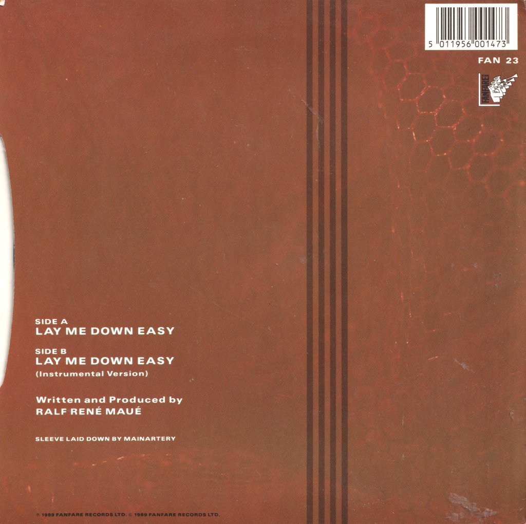 Sinitta - Lay Me Down Easy - 7 Inch