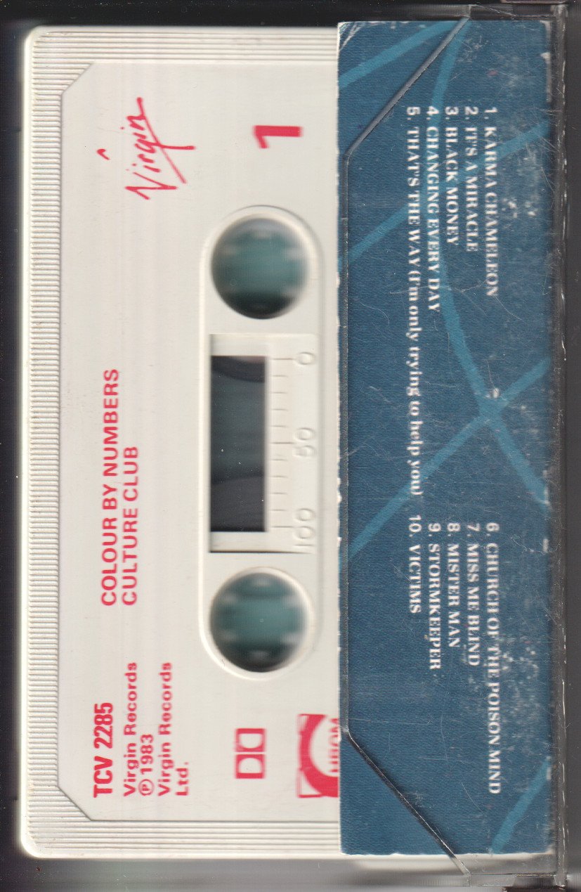 Culture Club - Colour By Numbers - Cassette