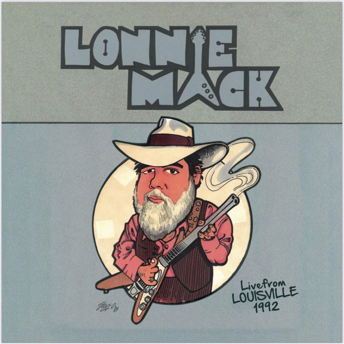 Lonnie Mack - Live From Louisville 1992 - Lp