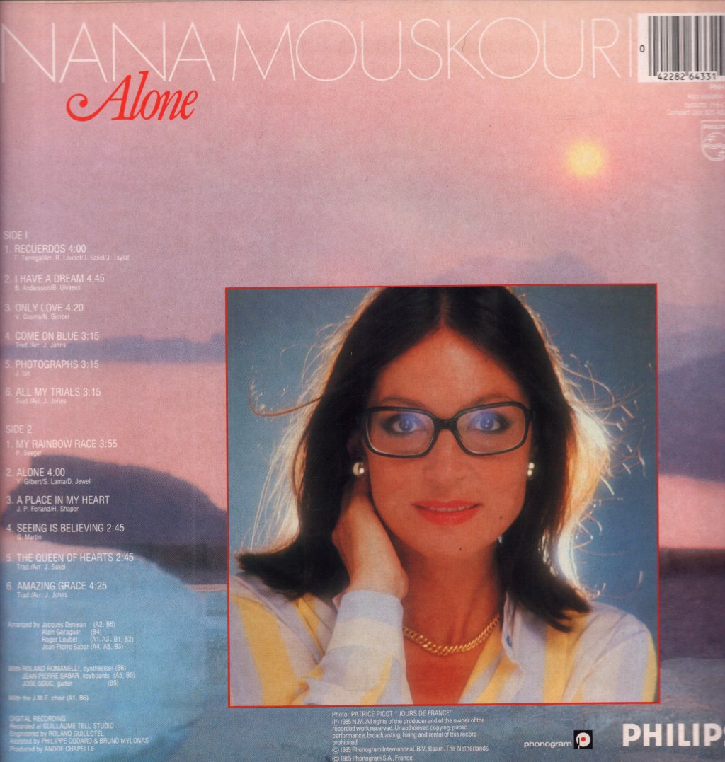 Nana Mouskouri - Alone - Lp