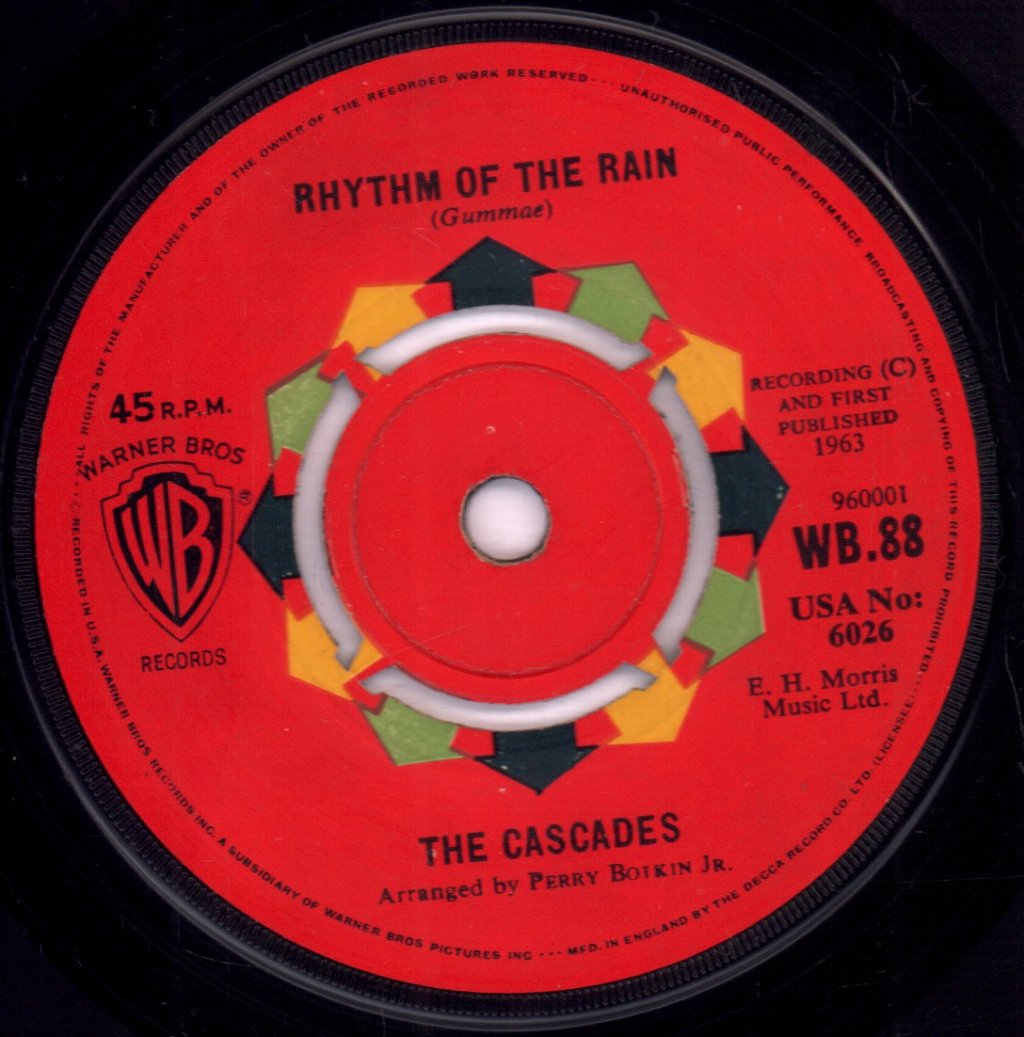 Cascades - Rhythm Of The Rain - 7 Inch