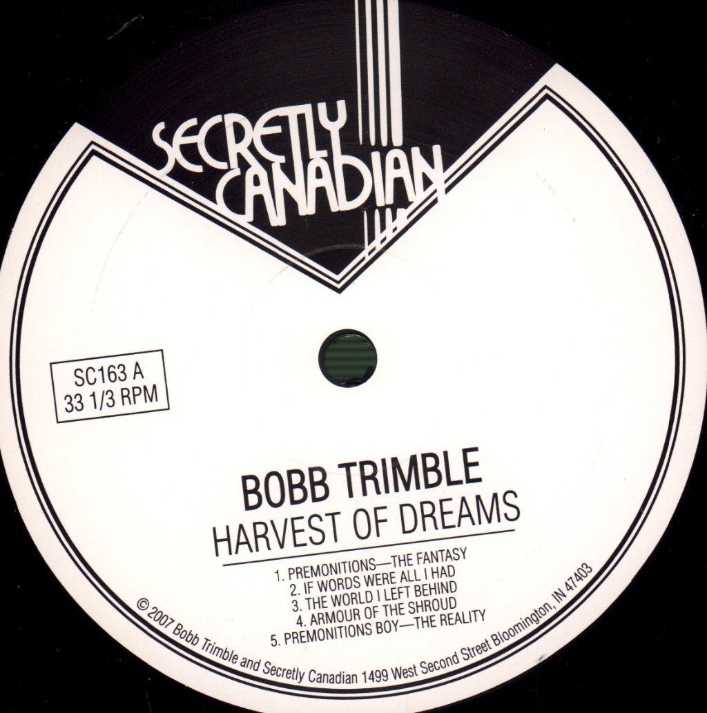 Bobb Trimble - Harvest Of Dreams - Lp
